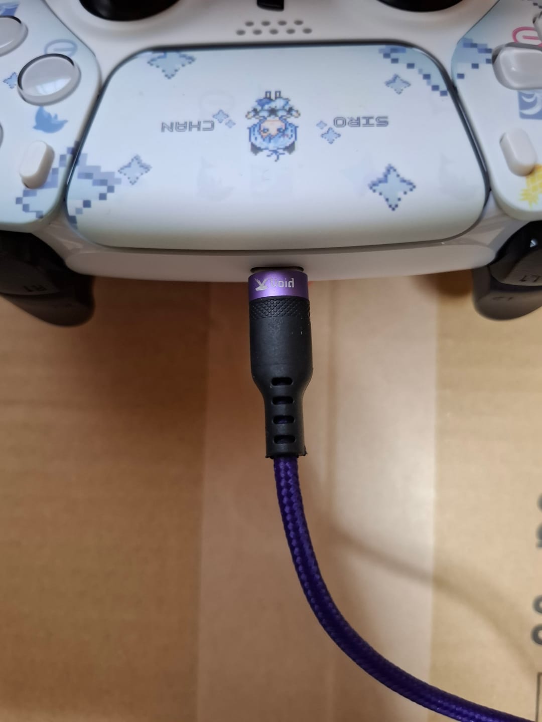 Customer photo review of USB Type-C 高速充電ケーブル 2m【Void Gamingオリジナル】