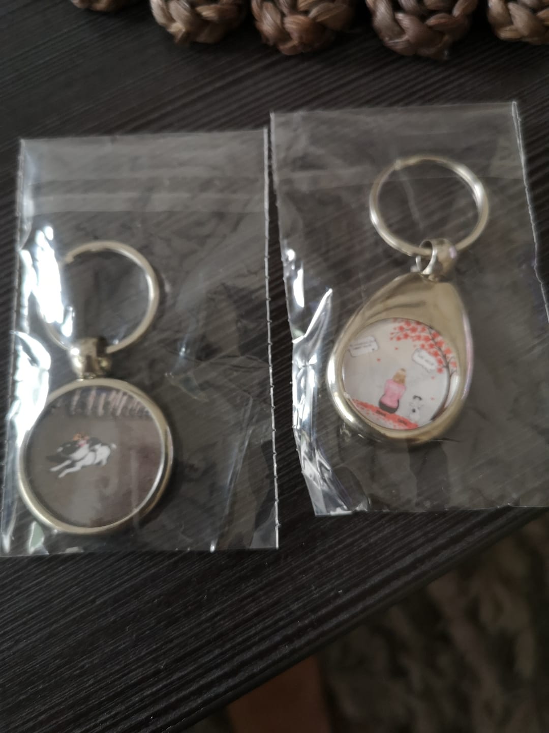Customer photo review of Schlüsselanhänger-Bundle Tropfen 3x dein Foto für nur 19,90 €