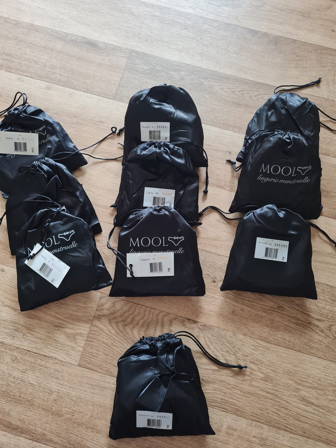 Customer photo review of Lot de 10 culottes - Du 3XS au 8XL