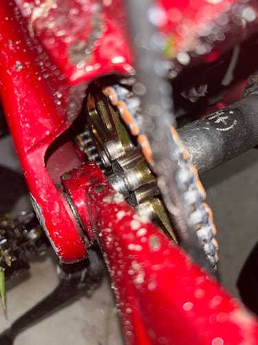 Customer photo review of 219 Primary Belt to Chain Conversion Kit | Talaria X3 | XXX