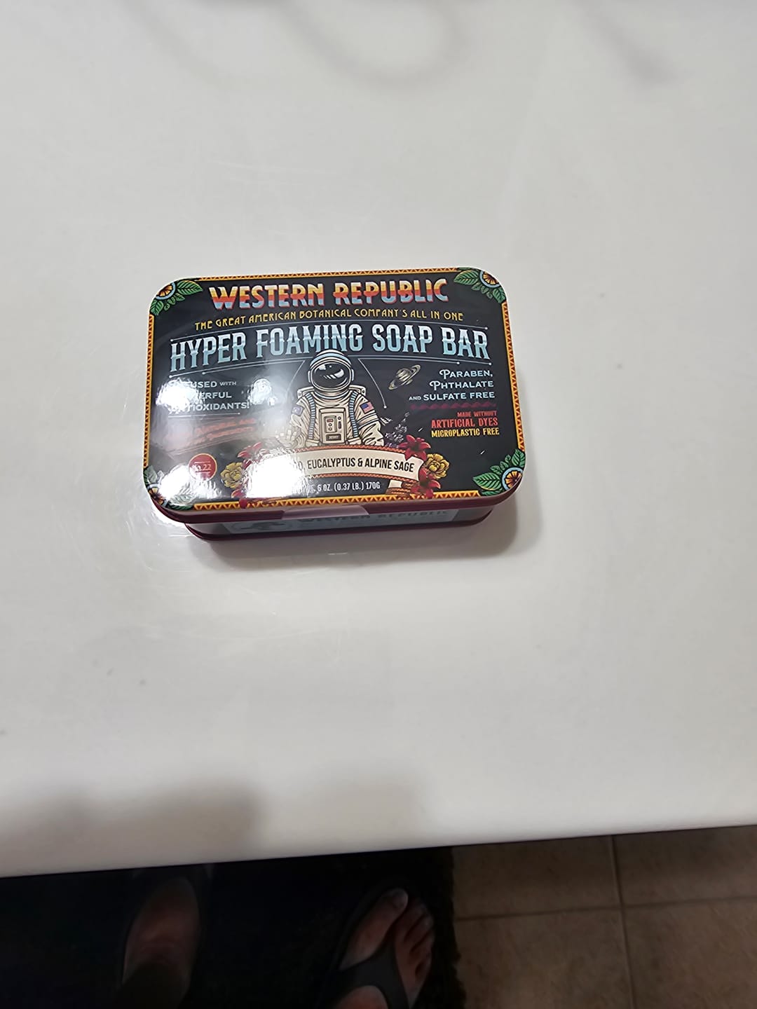 Customer photo review of Soap Bar Double Scent Starter Kit