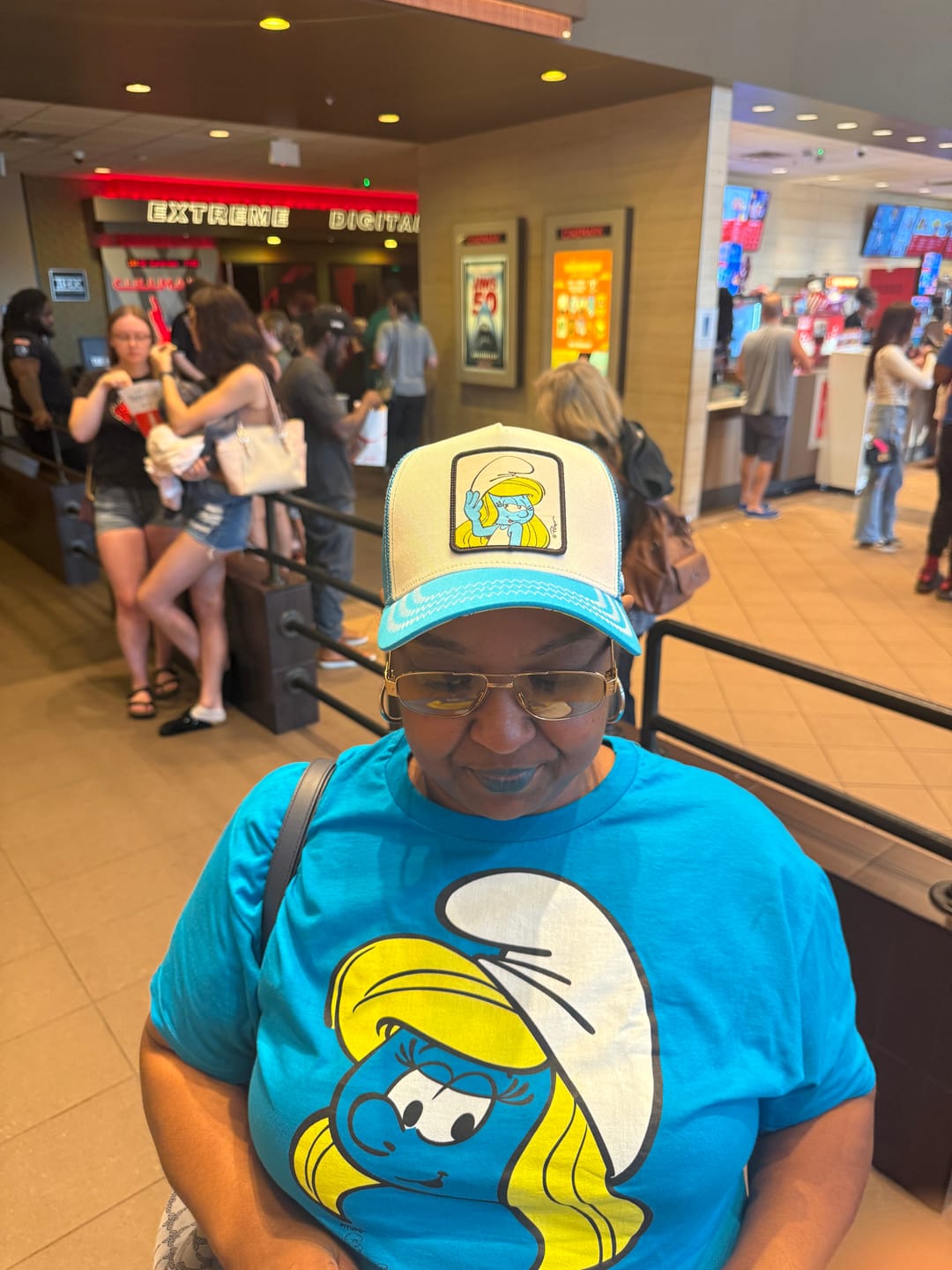 Customer photo review of OVERLORD X Smurfs: Smurfette Trucker Cap