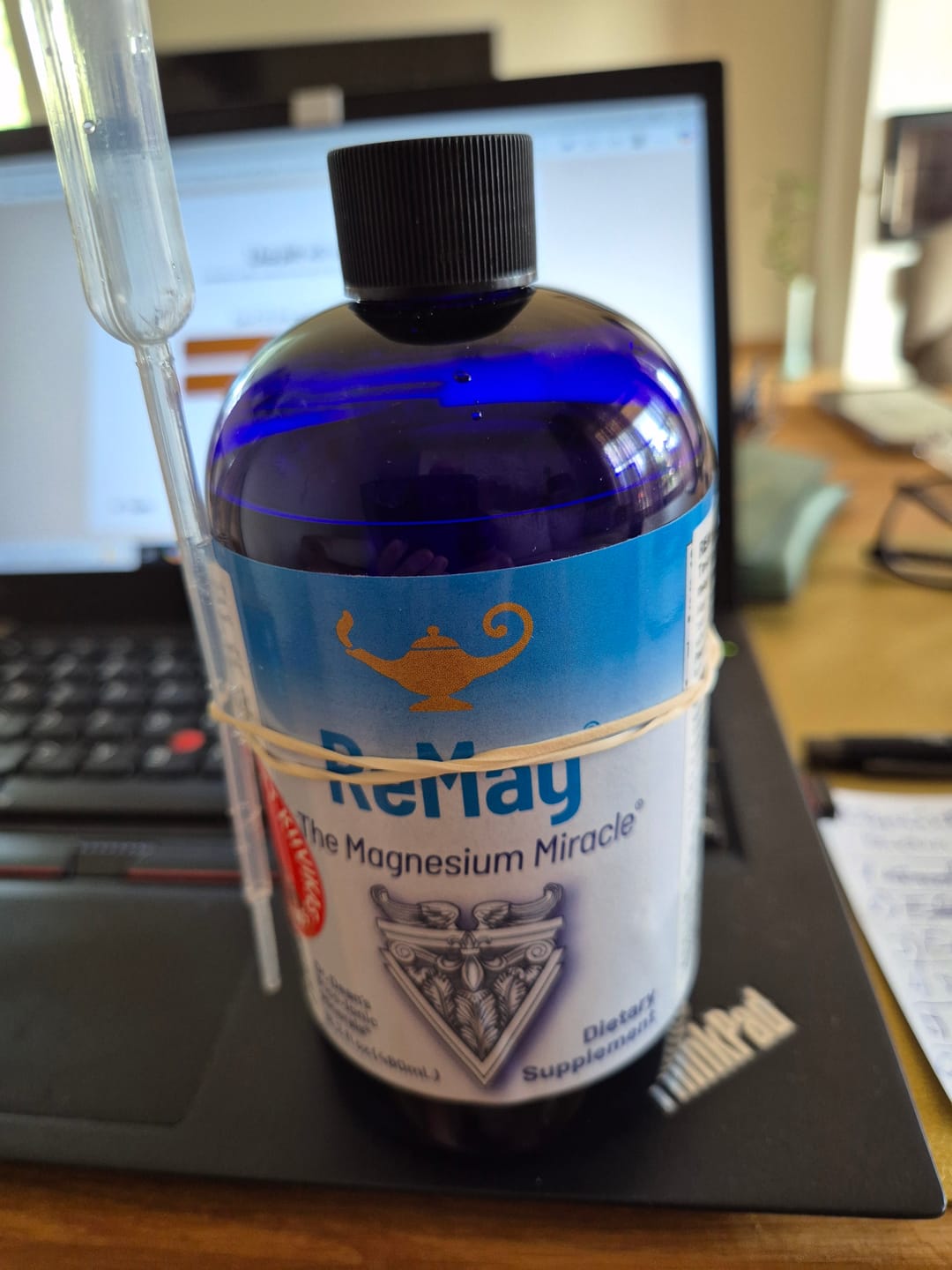 Customer photo review of ReMag® Liquid Magnesium, 480ml (toidulisand magneesiumiga)