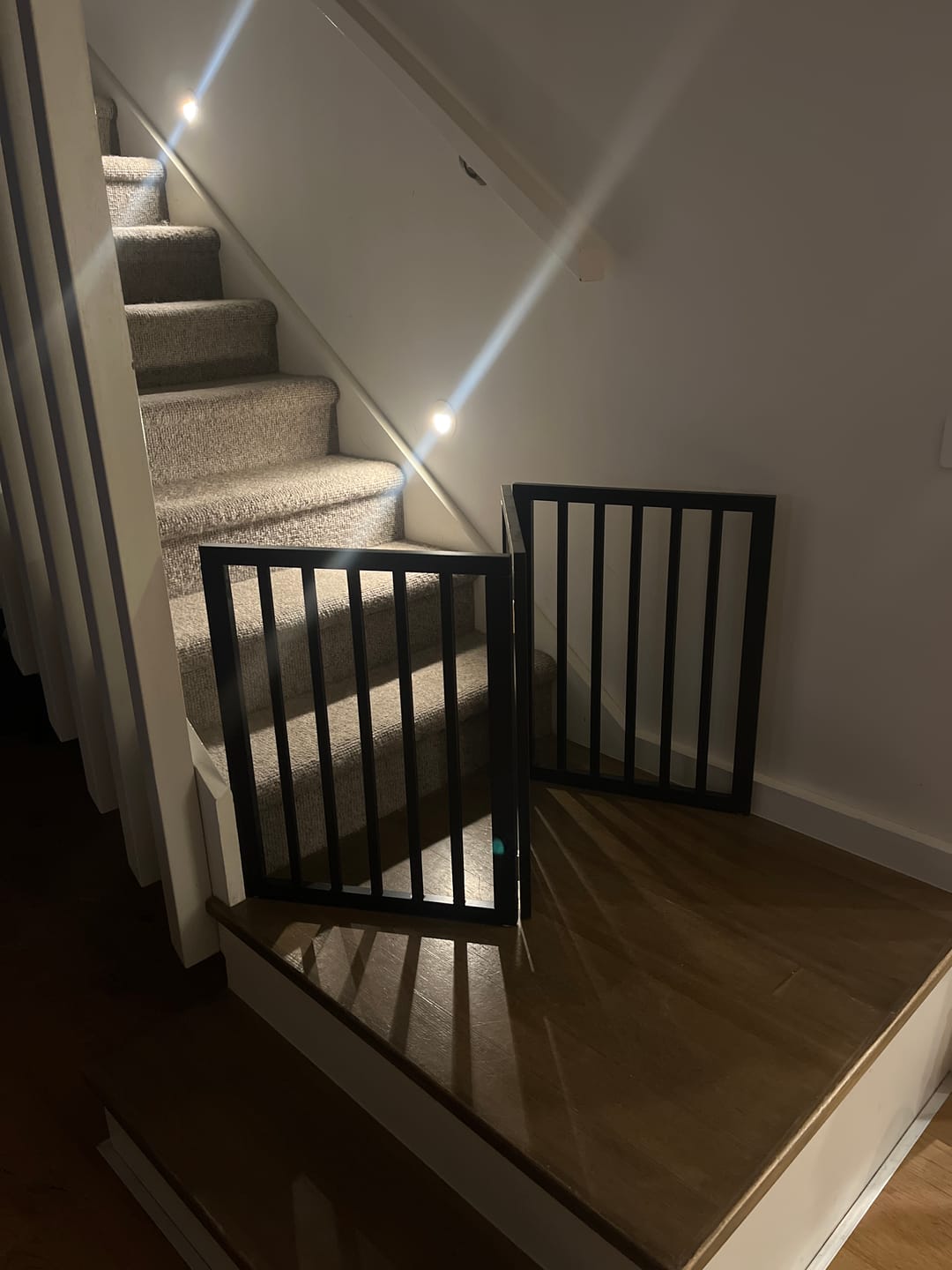 Customer photo review of Pawz Wooden Pet Gate