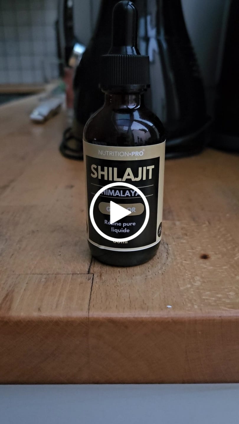 Customer video review of SHILAJIT (RÉSINE PURE LIQUIDE) - 60ML