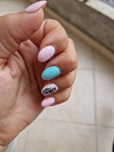 Customer photo review of Gel polish "Didier Lab", Unicorn, Fiesta 10 ml