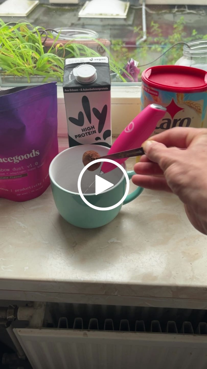 Customer video review of rainbow dust