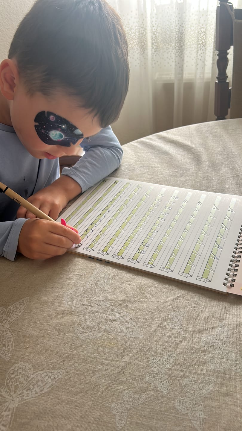 Customer photo review of Filapen Magische Übungshefte – wiederverwendbar