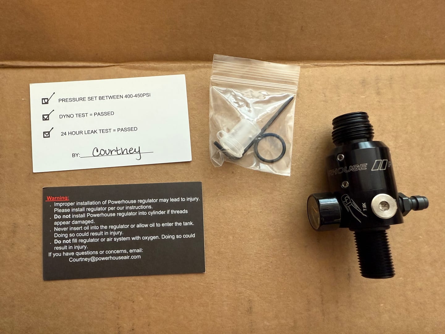 Customer photo review of POWERHOUSE™ HOOK REGULATOR