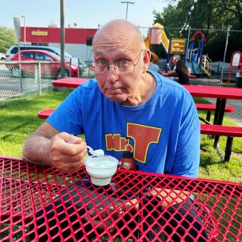 Customer photo review of Retro I Pity The Fool Mr. T Shirt