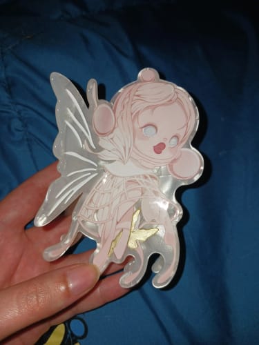 Customer photo review of SKULLPANDA The Paradox Series Hair Clip Set (PRE-ORDER)