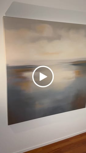 Customer video review of Modern Abstract Painting #ABLS62