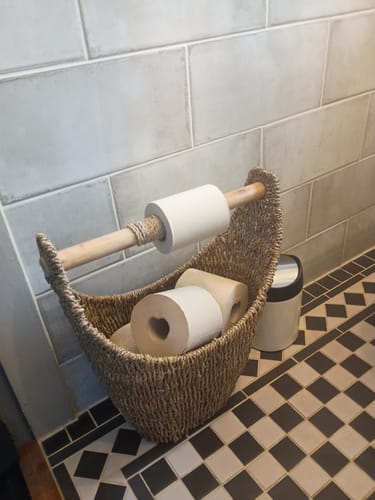 Customer photo review of Unbleached Recycled Toilet Paper