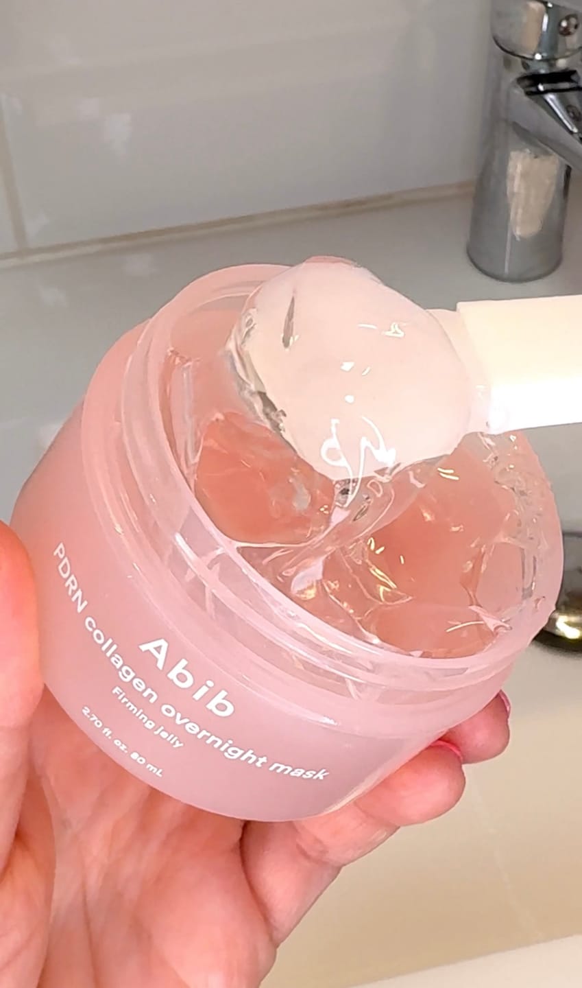 Customer photo review of PDRN retinal eye patch Glow jelly