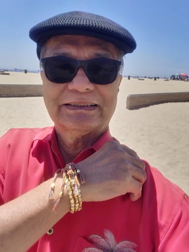 Customer photo review of 3 Tibetan Bracelets of Fortune