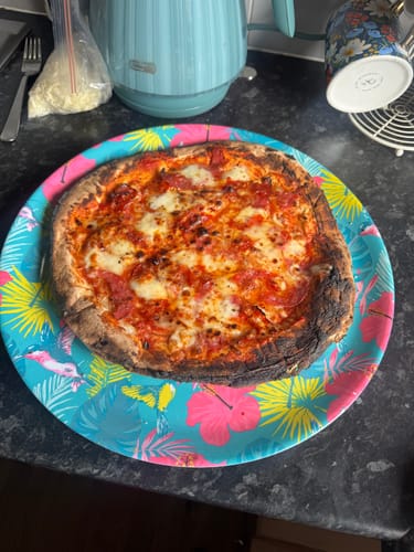 Customer photo review of Sourdough Pizza Bases