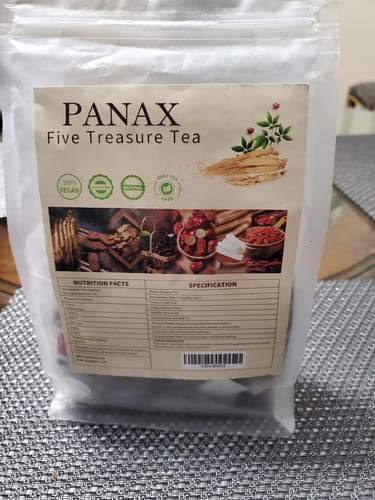 Customer photo review of Panax & Mulberry Herbal Tea