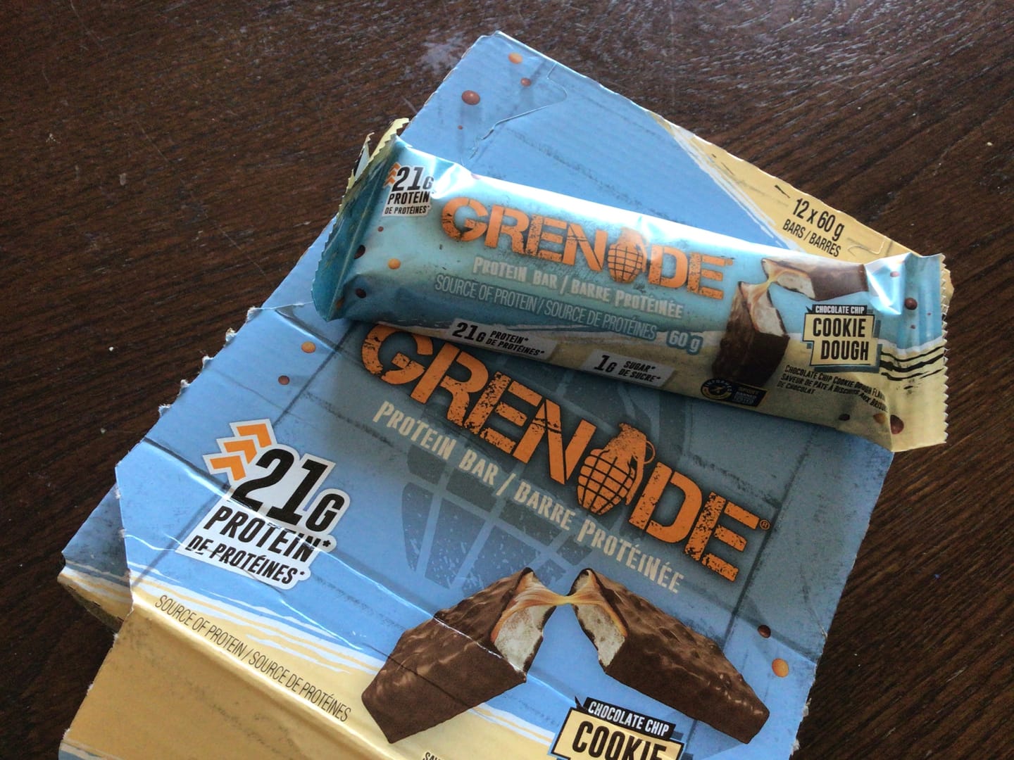 Customer photo review of Grenade - Barre protéinée 60g