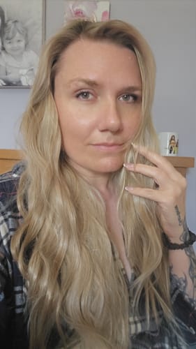 Customer photo review of The Loose Wave HD Fibre 24" Lace U Part Wig
