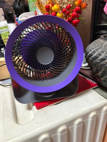Customer photo review of ^-NEW - Less 34% Off-^ - CFAN USB Rechargeable Fan - Grey, Free Extra Hook X 1