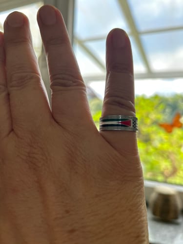 Customer photo review of Palestine Heritage Ring