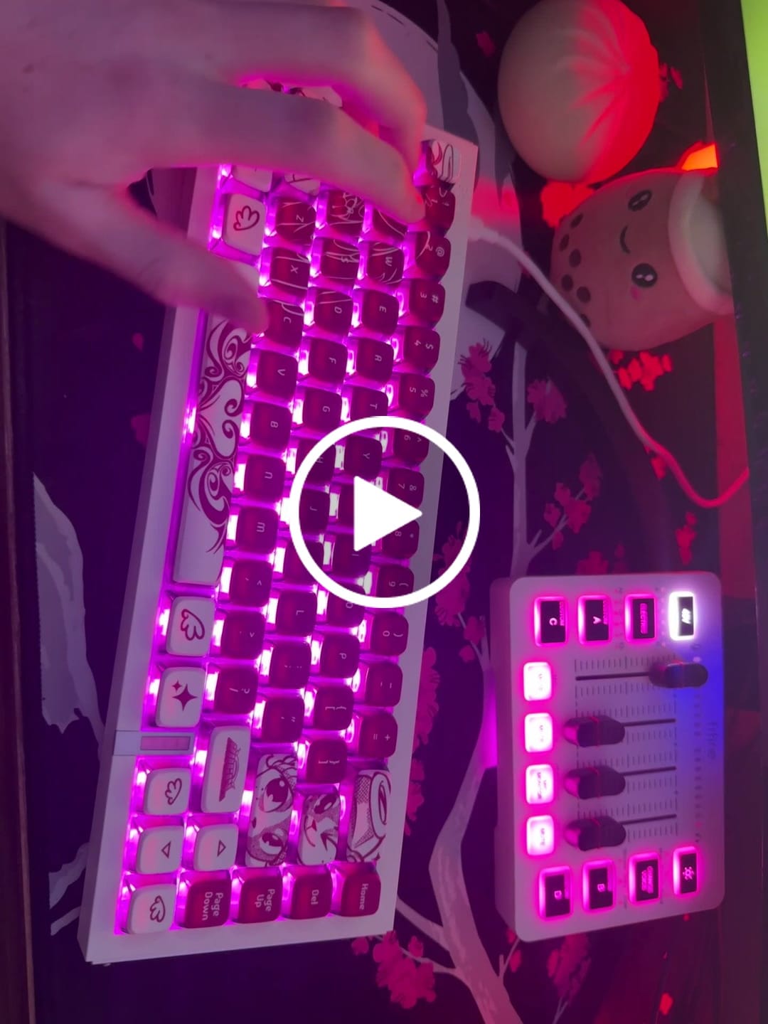 Customer video review of MelGeek REAL67 Magnetic Keyboard