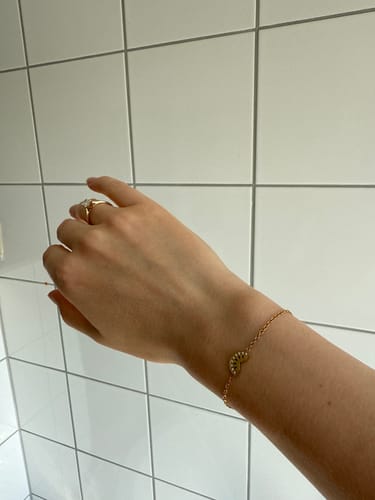 Customer photo review of Watermelon Bracelet Gold