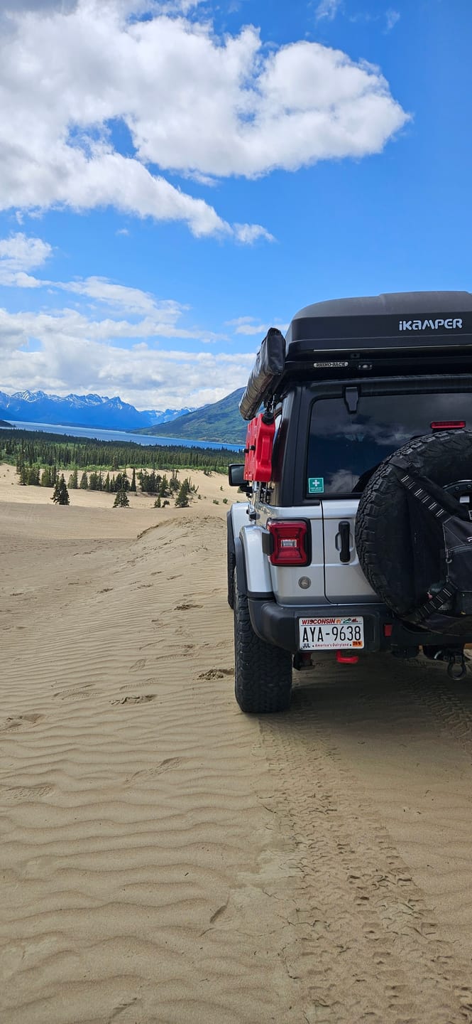 Customer photo review of Tire Harness & Mesh Bag Combo.