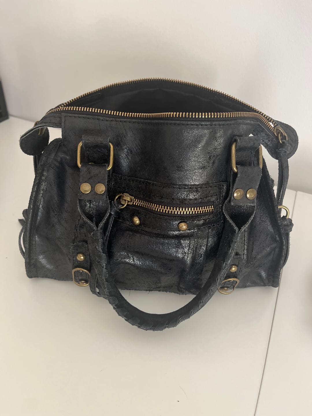 Customer photo review of Mini it girl bag black