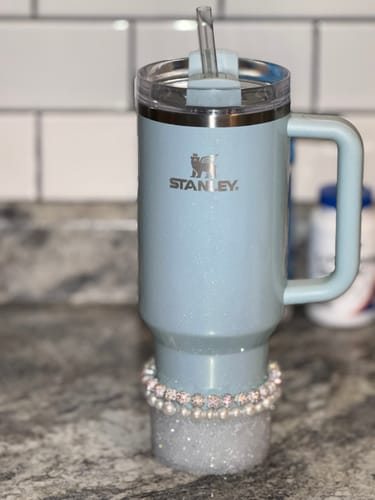 Customer photo review of Ice Druzy BLING Tumbler Boot -fits 40oz New!