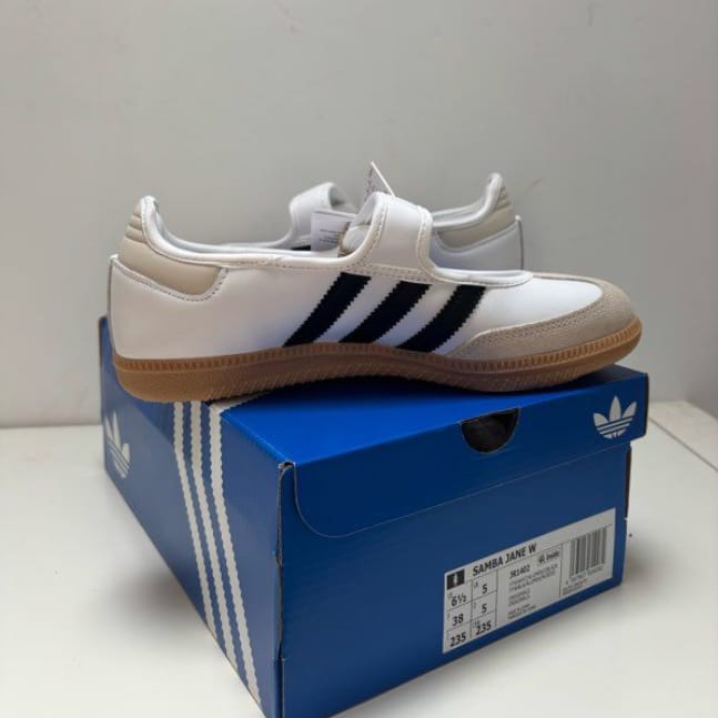 Customer photo review of Adidas Samba Jane 'White Black Gum' – Women’s