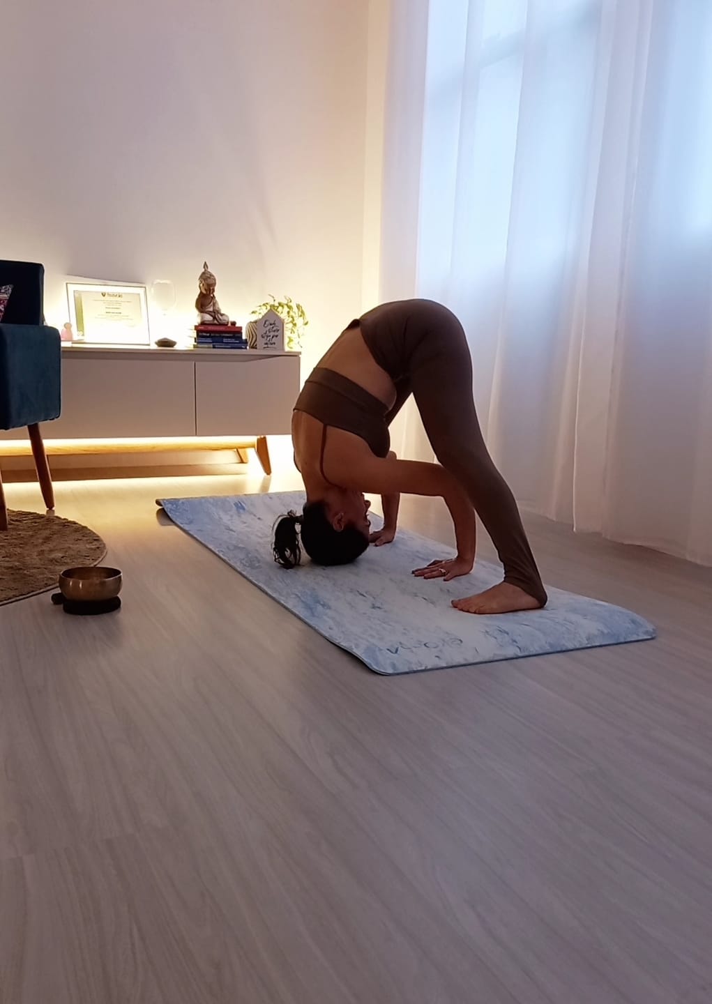 Customer photo review of Tapete de Yoga em TPE 6mm | Oceano