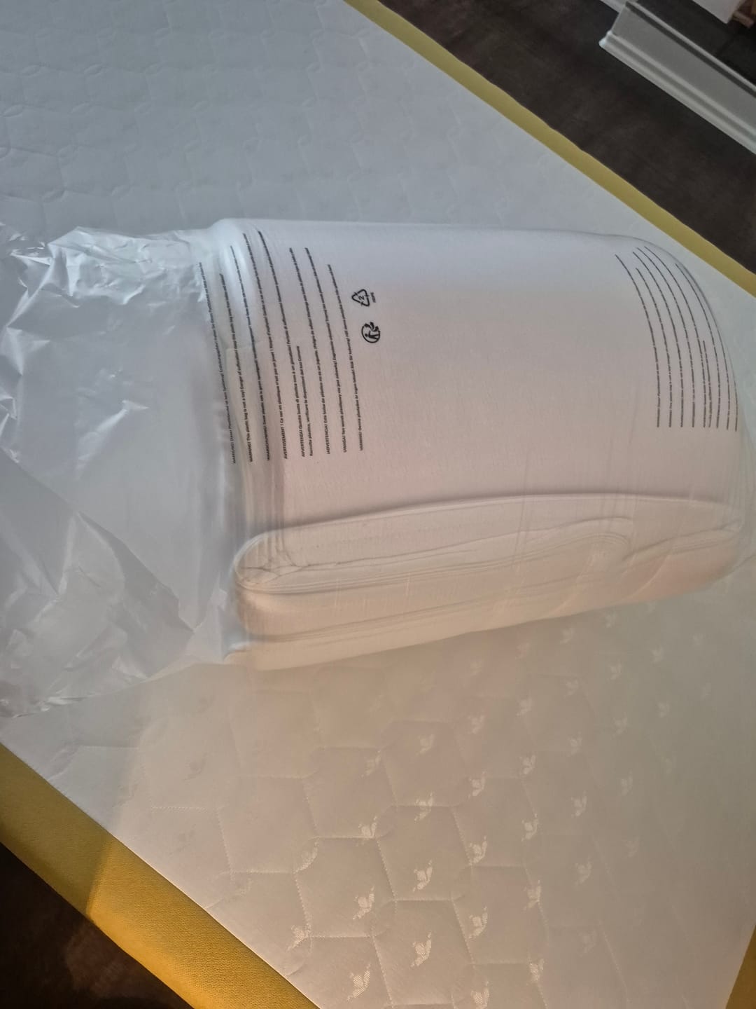 Customer photo review of SchlafRost Relax Gel Topper