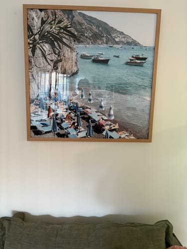 Customer photo review of Positano Bathers SQ | Art Print