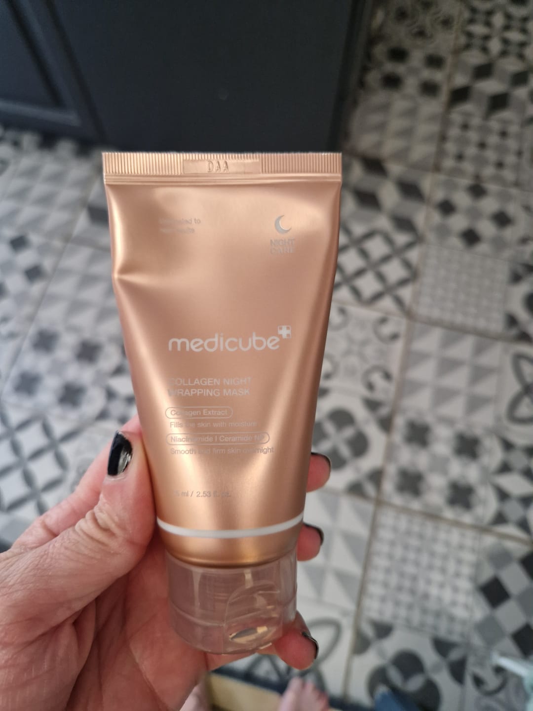 Customer photo review of Medicube - Masque de nuit au collagène - 75ml