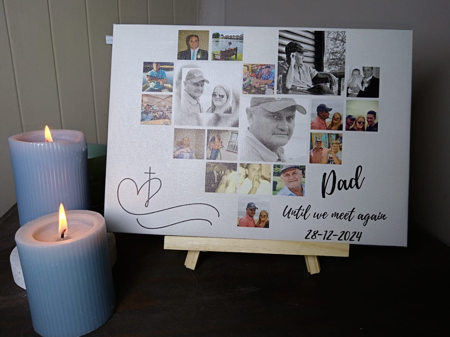 Customer photo review of 3 x A4 Canvas Combo