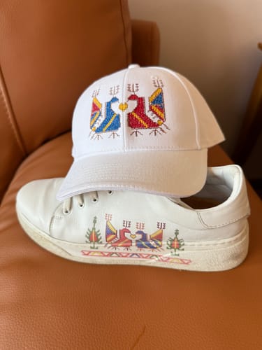 Customer photo review of Шапка "Петли"