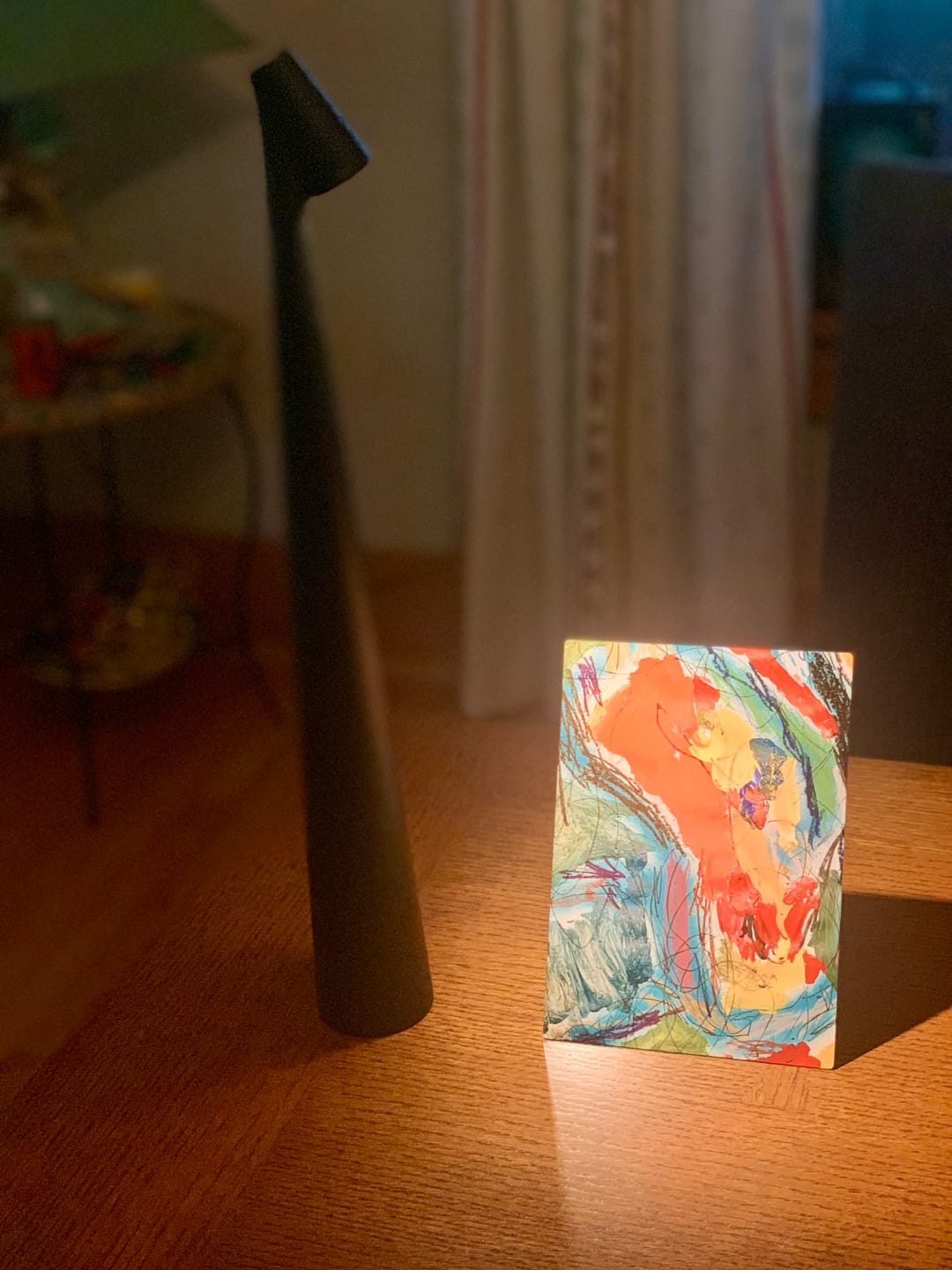 Customer photo review of Kalem™ Sculpting Table Lamp
