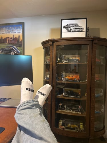 Customer photo review of GAS/CLUTCH ANKLE SOCKS