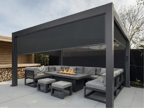 Customer photo review of FlexPatio POWER+ Motorized Pergola Kit