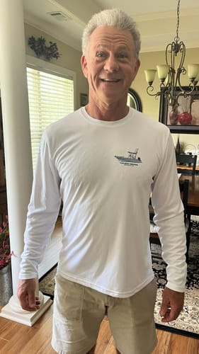 Customer photo review of Custom Digital Boat Artwork