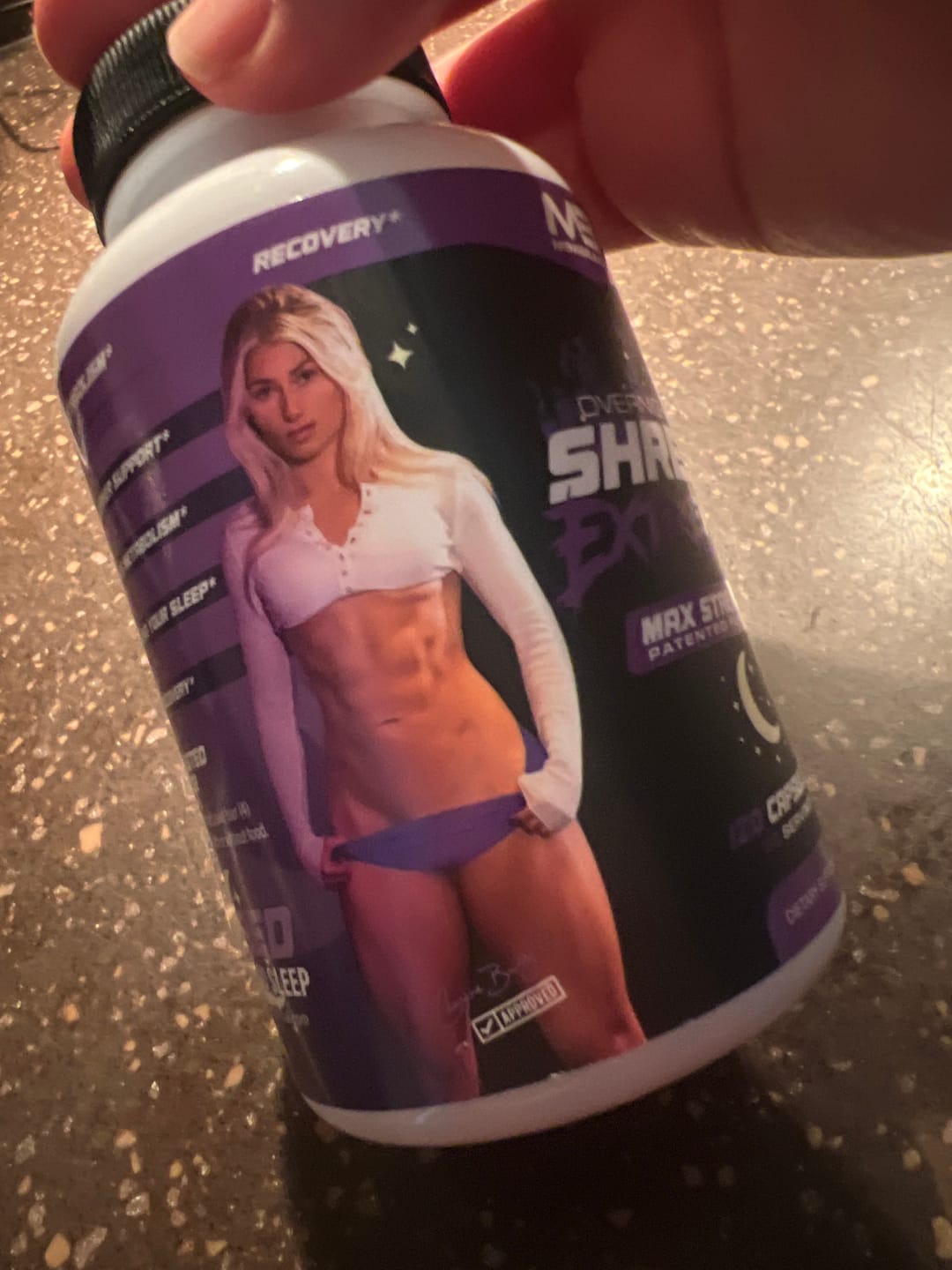 Customer photo review of Overnight ShredZZZ Extreme (Overnight Fat Burner)