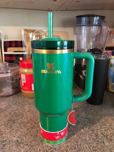 Customer photo review of ONE BIG WATERMELON Tumbler Boot -fits 20-40oz