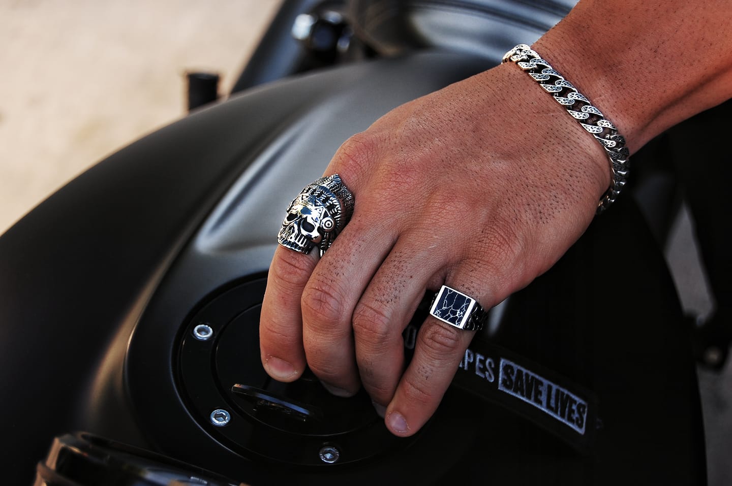 Customer photo review of SCRATCHED. - 925 STERLING SILVER