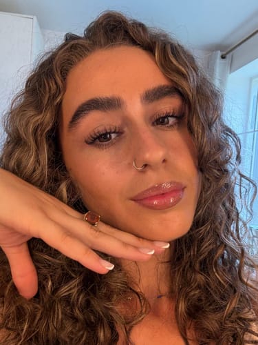 Customer photo review of Peptide Tubing Mascara