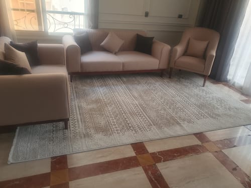 Customer photo review of طقم أنتريه خشب زان- 3قطع- QAM33