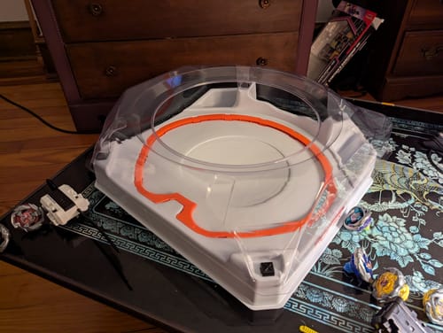 Customer photo review of TAKARA TOMY Beyblade X 'Battle Entry Set' w/ Stadium UX-04