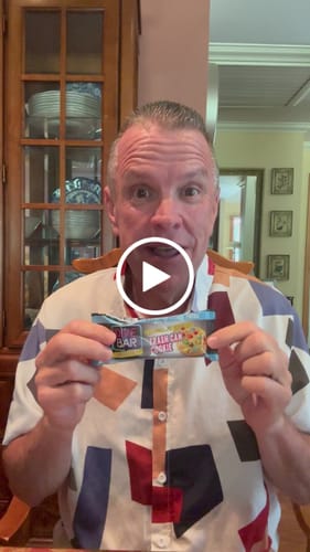 Customer video review of CLEARANCE - Trash Can Cookie - 5 Bars