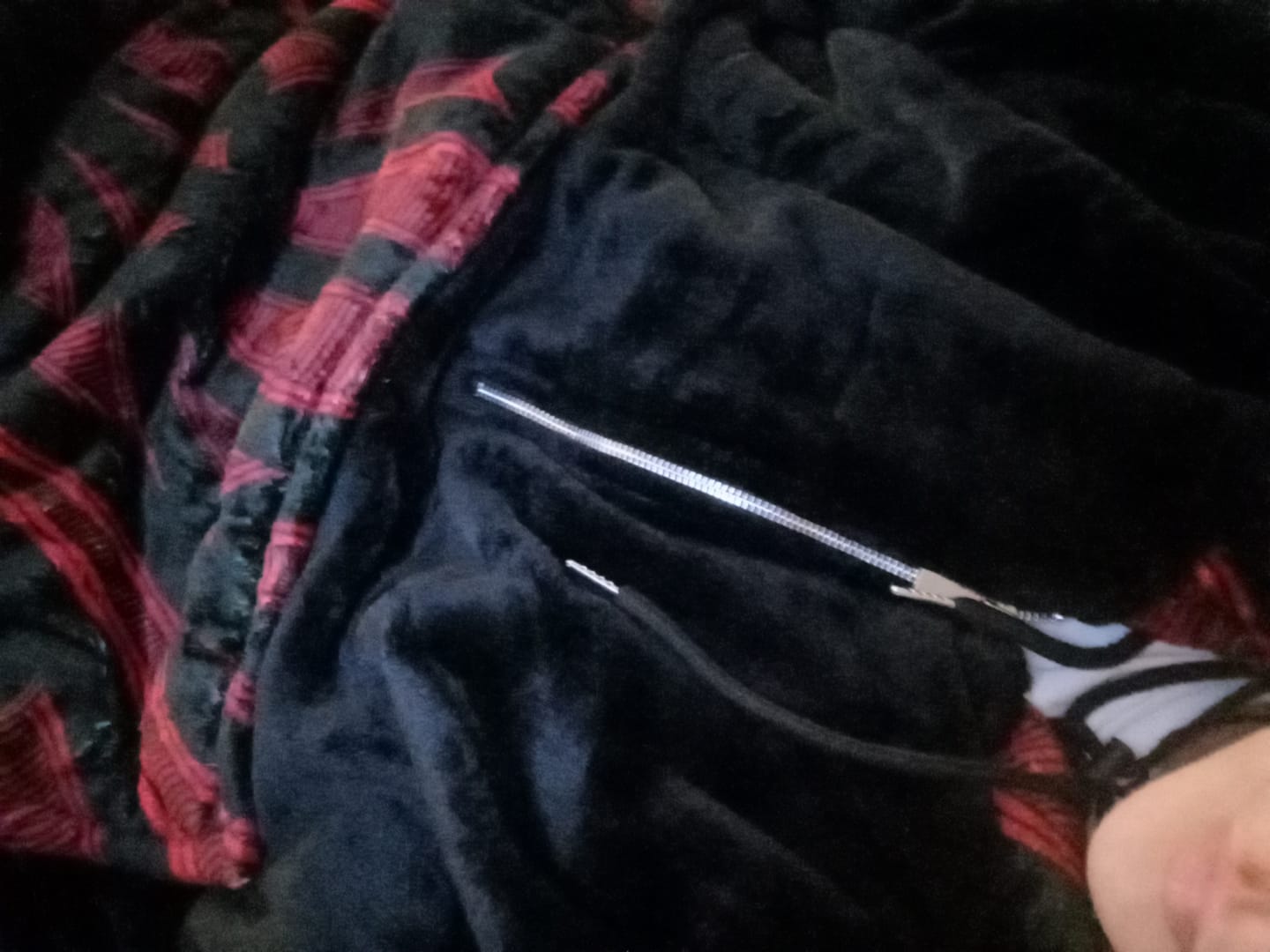 Customer photo review of EXTRA LONG ADULT BLANKET HOODIE - MANGU