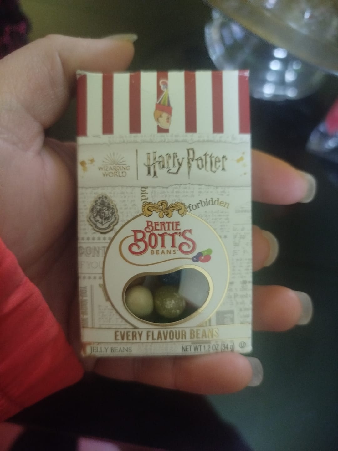 Customer photo review of Dulces Grageas Bertie Botts Beans Harry Potter (34 G) X 2 U